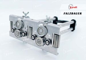 Ручной двойной роликовый листогиб Falzbauer 2BK20 (Двойной Perfect Bender)