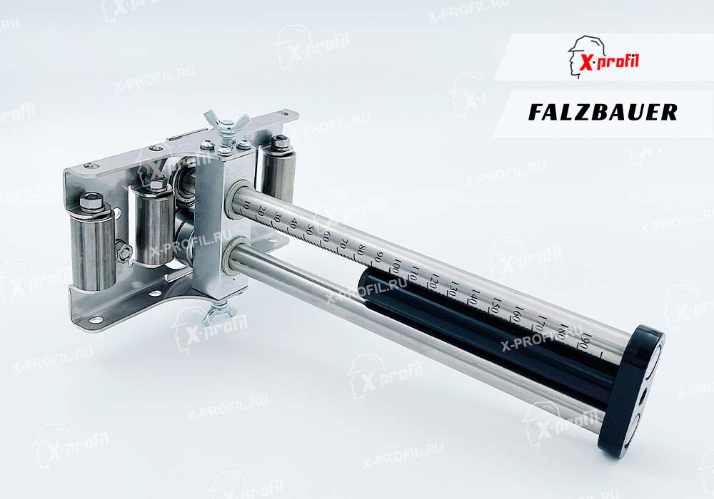 Фотография Ручной роликовый листогиб Falzbauer 4B20 (4 опорных ролика)