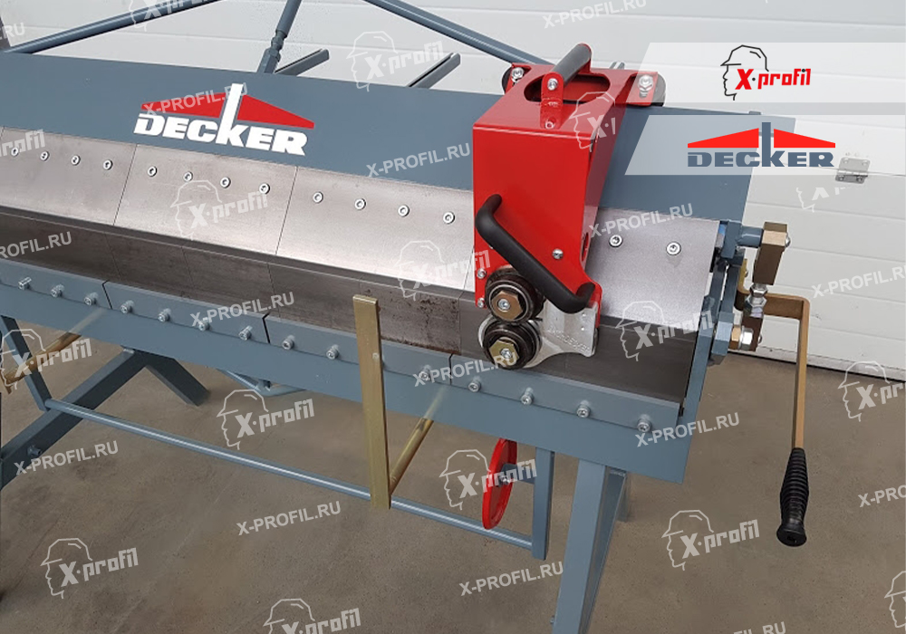 Сегментный листогиб Decker SG 1250