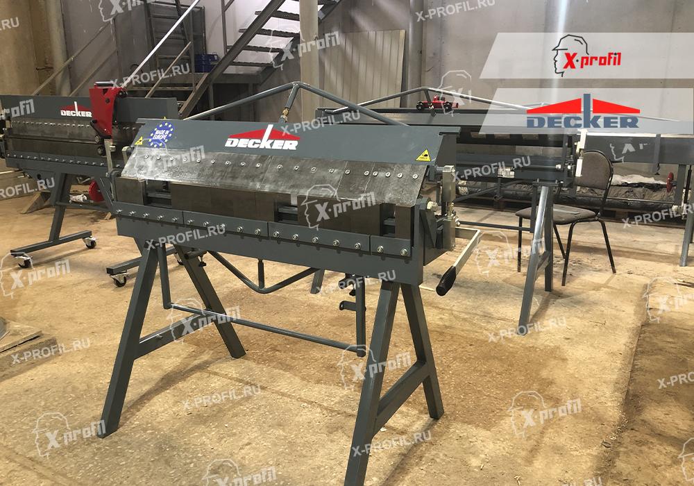 Сегментный листогиб Decker SDG 1500