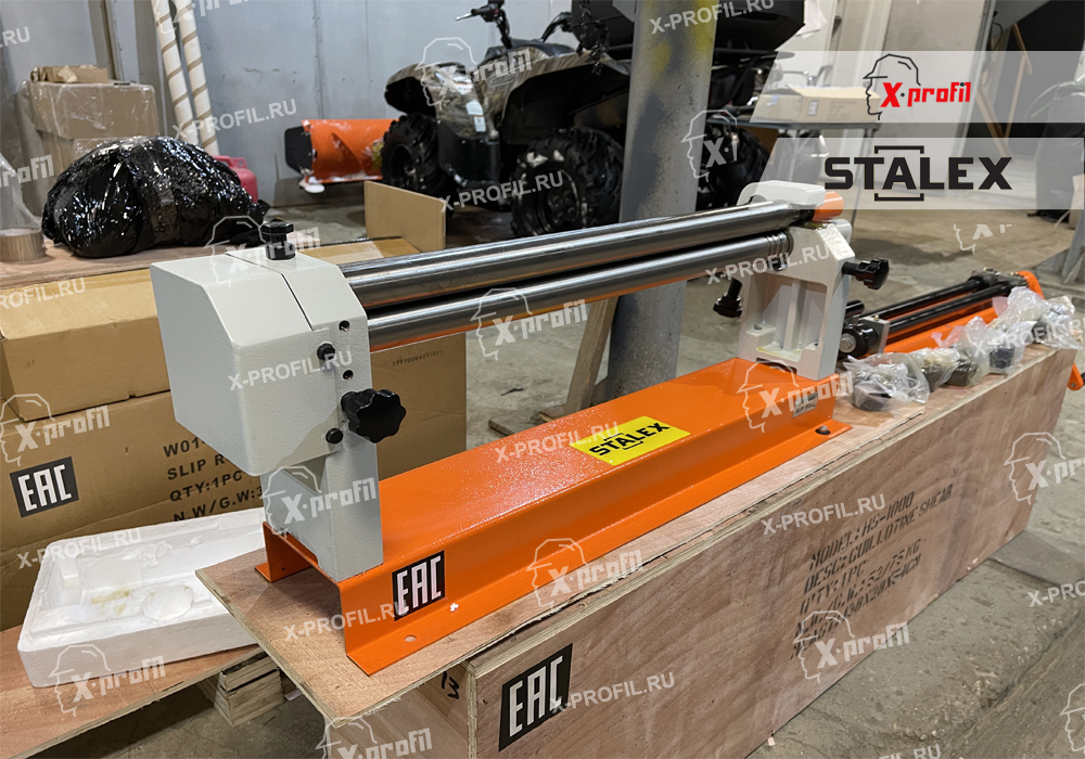 Вальцы ручные Stalex W01-0.8х305