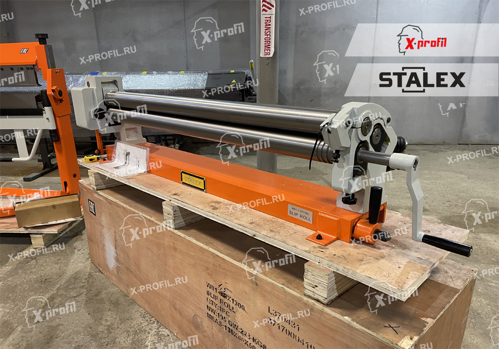 Изображение Вальцы ручные Stalex W01-1.5х1300L