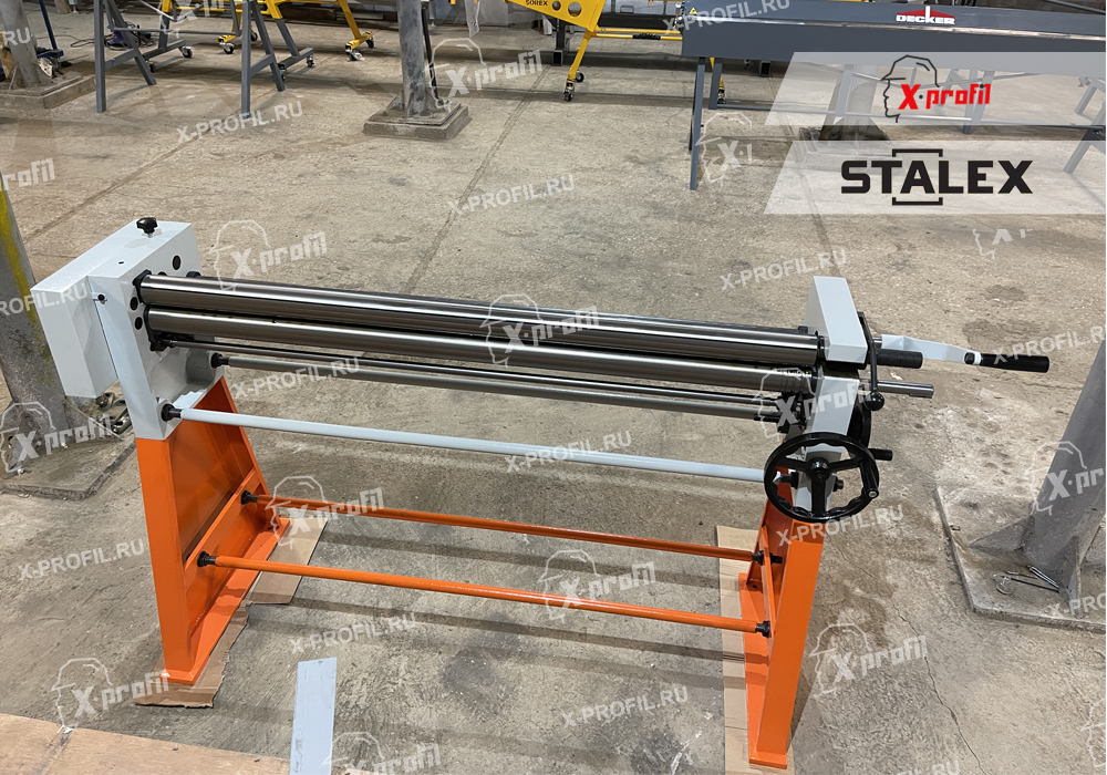 Фотография Вальцы ручные Stalex W01-2х1250