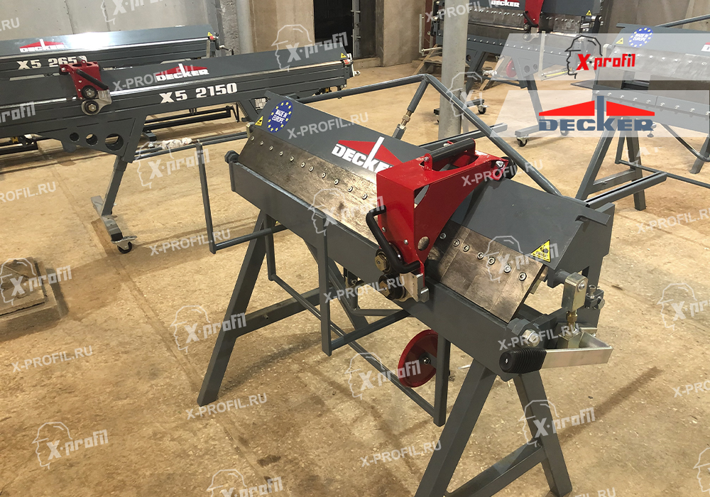 Сегментный листогиб Decker S 1250 фото товара