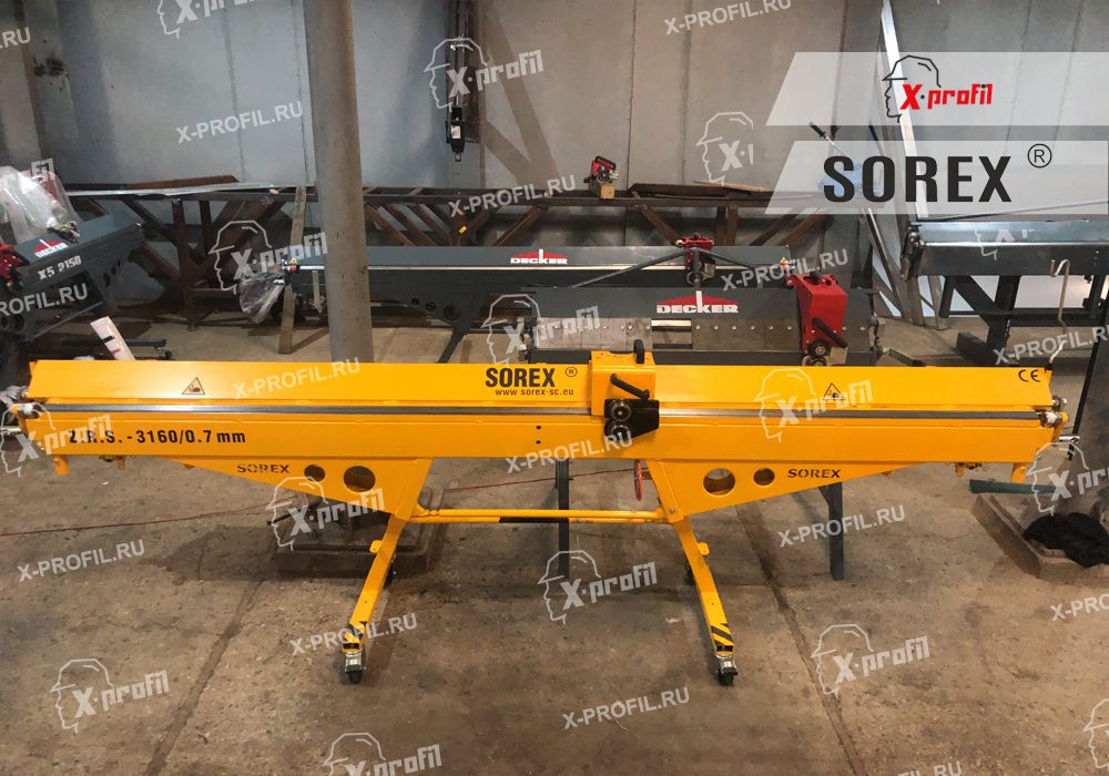 Фотография Листогиб ручной Sorex ZRS 3160