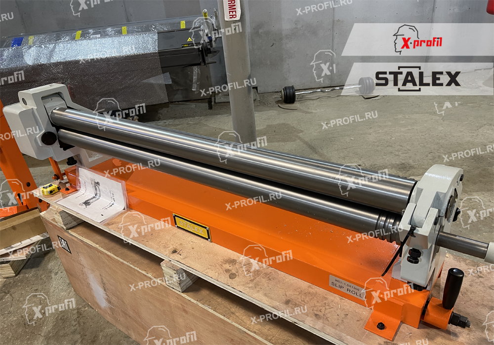 Изображение Вальцы ручные Stalex W01-1.5х1300